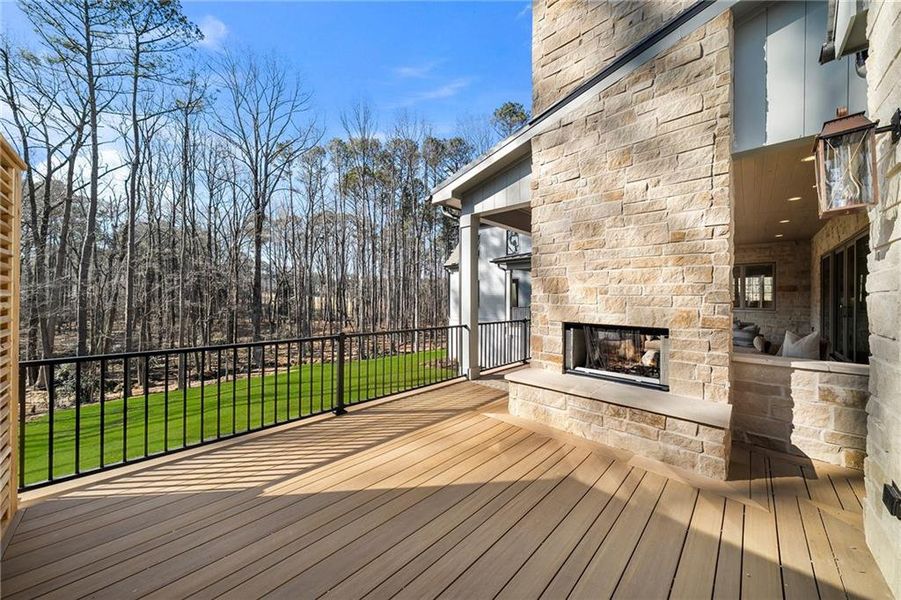 Exterior details and patio area of a home in , Milton (Image 32). Exterior details and patio area of a home in , Milton (Image 32).