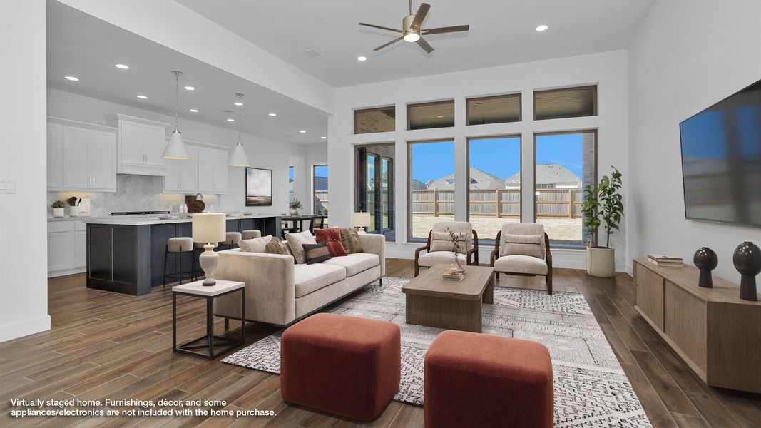 Furnished interior view inside a new home in Candela, Richmond (Image 9).