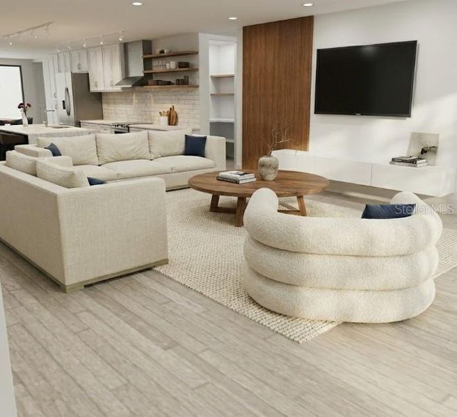 Furnished interior view inside a new home in , Palm Bay (Image 10).