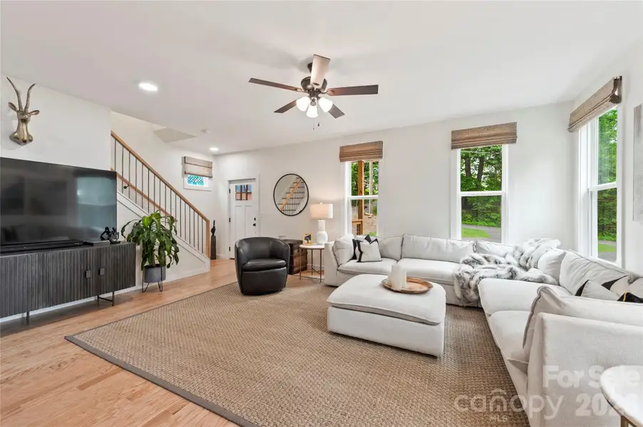 Furnished interior view inside a new home in , Asheville (Image 33). Furnished interior view inside a new home in , Asheville (Image 33).