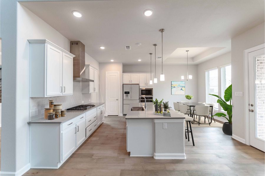 Furnished interior view inside a new home in Sonoma Verde, Rockwall (Image 6).