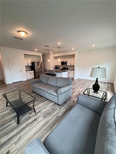 Furnished interior view inside a new home in , Douglasville (Image 9).