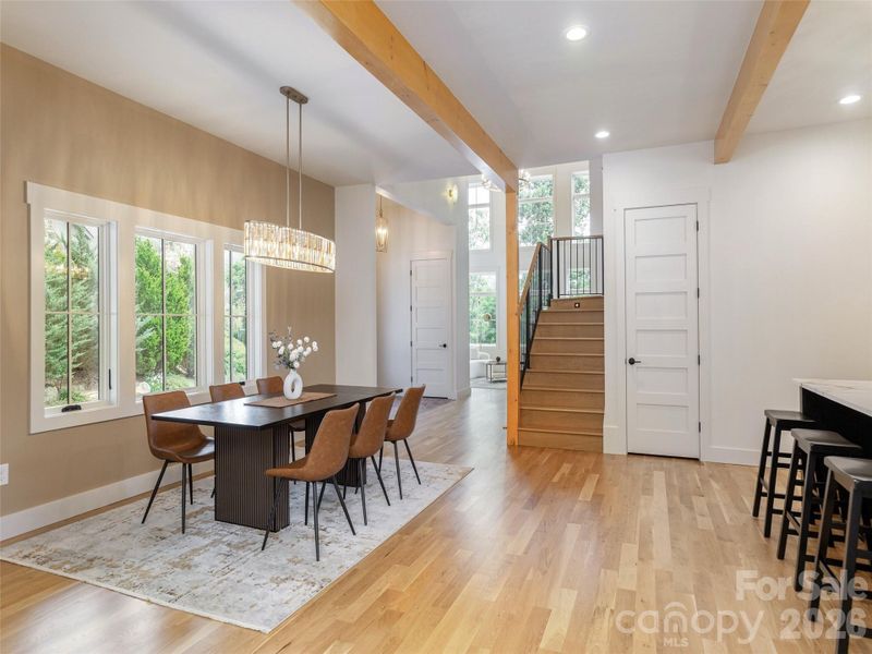 Furnished interior view inside a new home in , Asheville (Image 13).