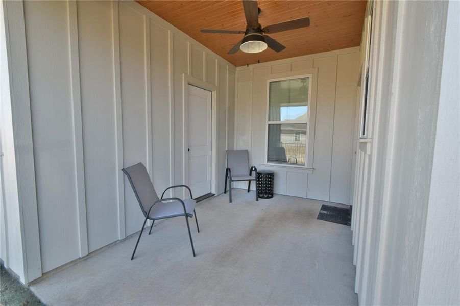 Exterior details and patio area of a home in , Granbury (Image 24). Exterior details and patio area of a home in , Granbury (Image 24).