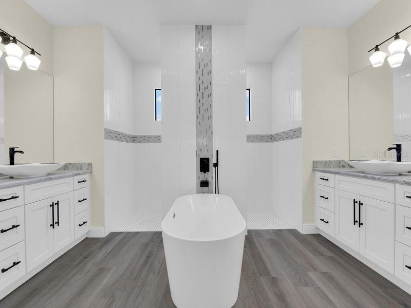 Furnished interior view inside a new home in , Cape Coral (Image 16).