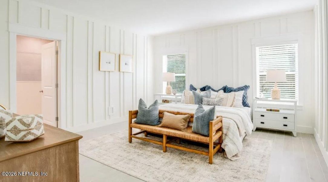 Furnished interior view inside a new home in , Jacksonville (Image 22).