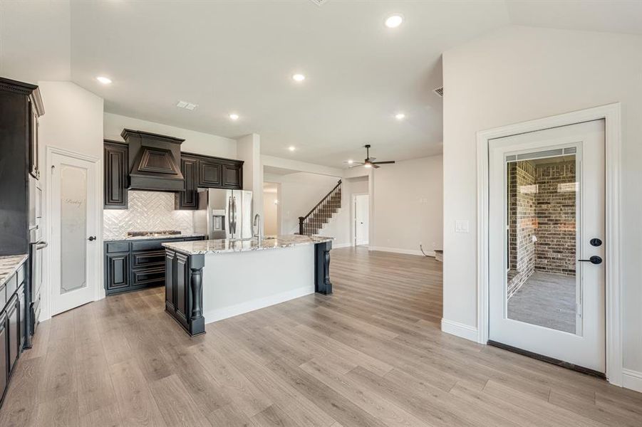 Furnished interior view inside a new home in Eagle Glen 50, Alvarado (Image 9). Furnished interior view inside a new home in Eagle Glen 50, Alvarado (Image 9).