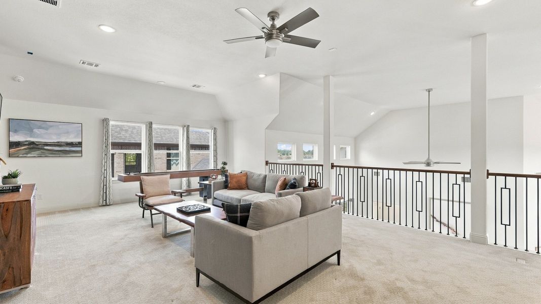 Furnished interior view inside a new home in Solterra Texas, Mesquite (Image 30).