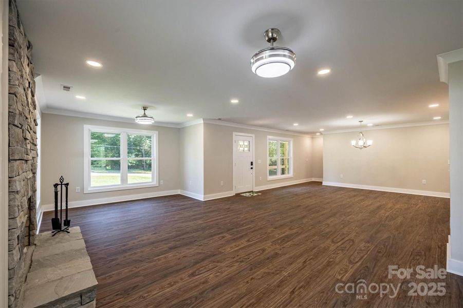 Spacious, unfurnished interior of a new home in , Valdese (Image 13).