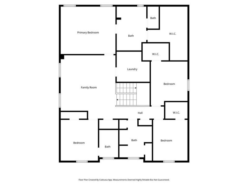 2D floor plan layout of this home in Vistas at Towne Mill, Canton, GA (Image 34).