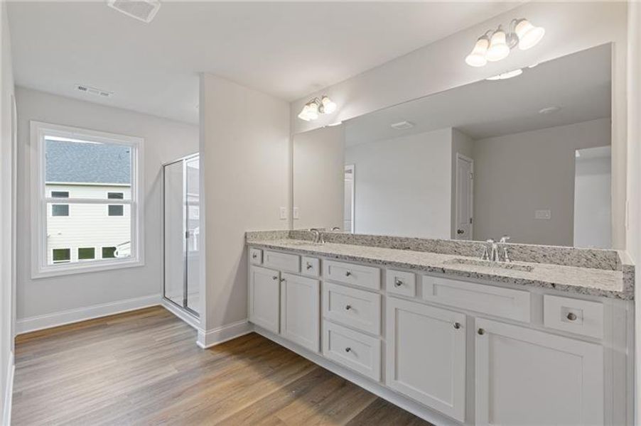 Furnished interior view inside a new home in , Dacula (Image 6).