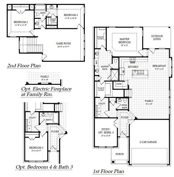 Image 13 representing the Wilson – Signature Series by Chesmar Homes in Briarwood, Elgin, TX. Image 13 representing the Wilson – Signature Series by Chesmar Homes in Briarwood, Elgin, TX.