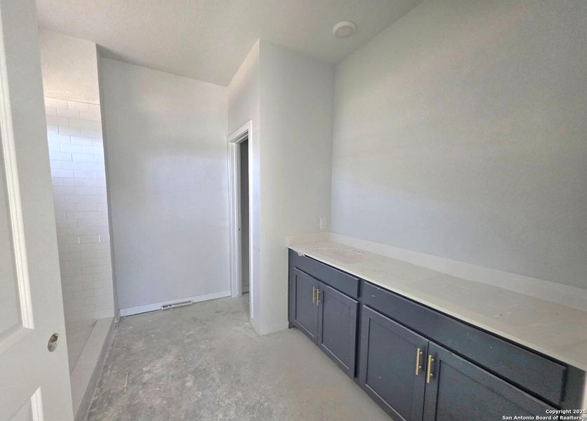 In-progress construction of a new home in The Summit at Saddlebrook Ranch 55's, Schertz, TX (Image 19).