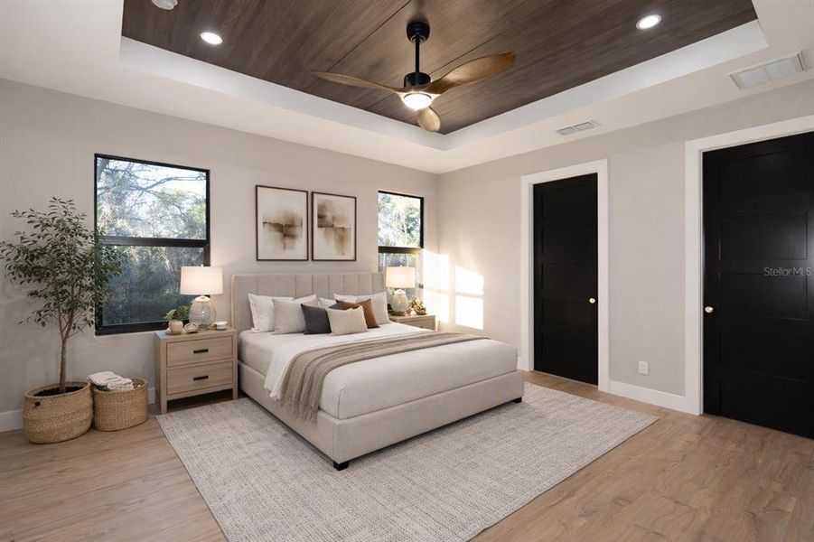 Furnished interior view inside a new home in , Tampa (Image 7).