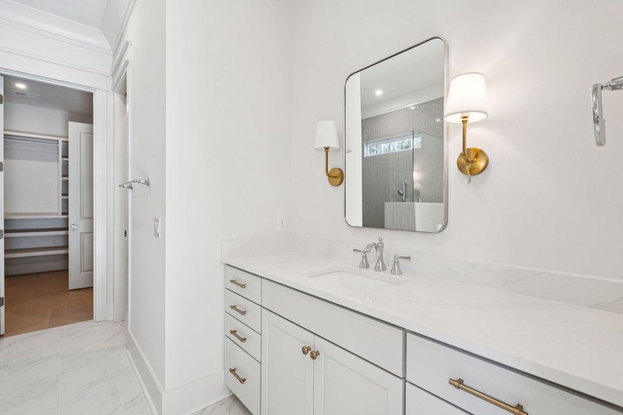 Furnished interior view inside a new home in , Awendaw (Image 8).