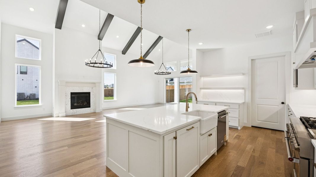 Representative furnished interior of a home built from the Bennett by Southgate Homes in Painted Tree 60' Series, McKinney (Image 5). Representative furnished interior of a home built from the Bennett by Southgate Homes in Painted Tree 60' Series, McKinney (Image 5).