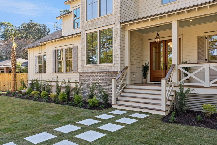 Exterior details and patio area of a home in , Mount Pleasant (Image 35).