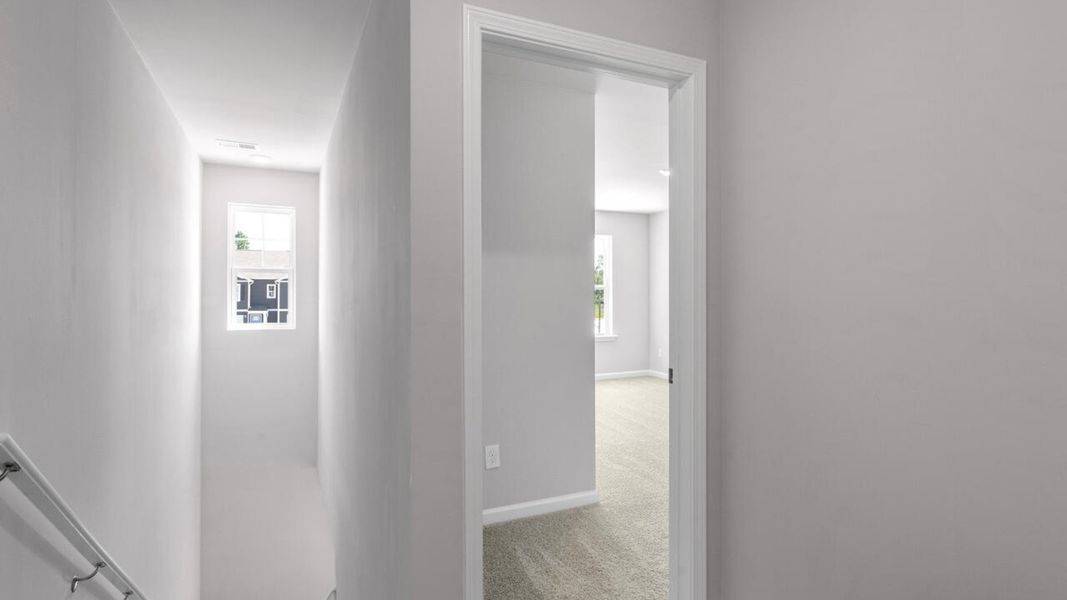 Spacious, unfurnished interior of a new home in Waterside Townhomes, Surf City (Image 23).