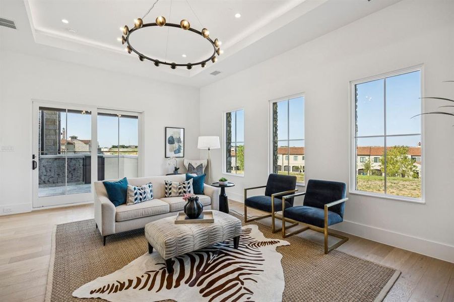 Furnished interior view inside a new home in , Westlake (Image 33). Furnished interior view inside a new home in , Westlake (Image 33).