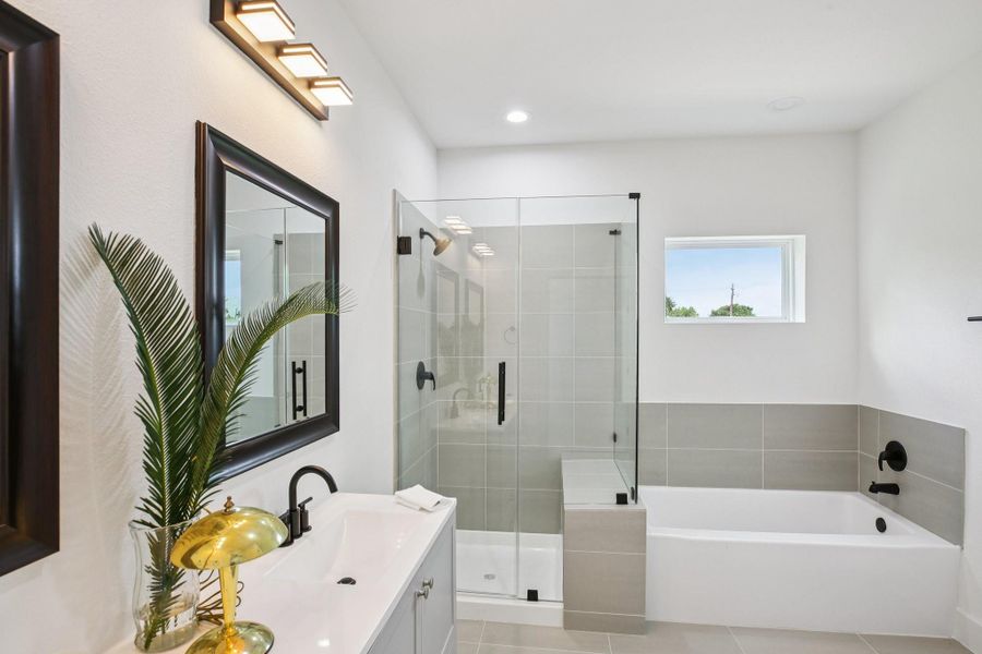 Furnished interior view inside a new home in , Houston (Image 14). Furnished interior view inside a new home in , Houston (Image 14).