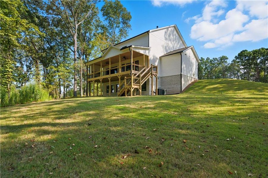 Exterior details and patio area of a home in , Canton (Image 3).