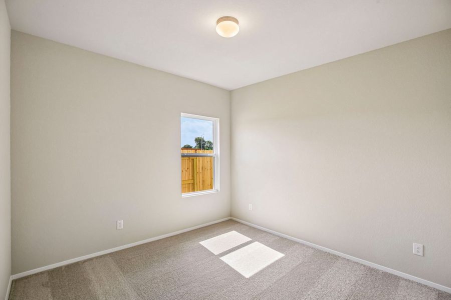 Representative unfurnished interior of a home built from the Legacy Hills 1754 by Brohn Homes in Legacy Hills, Mico (Image 18).