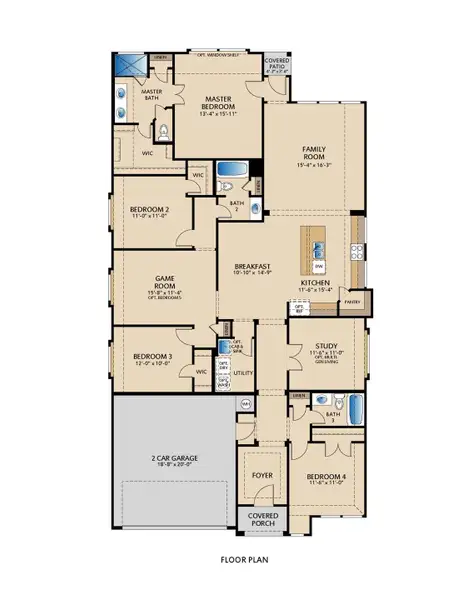 Addison II Floor Plan