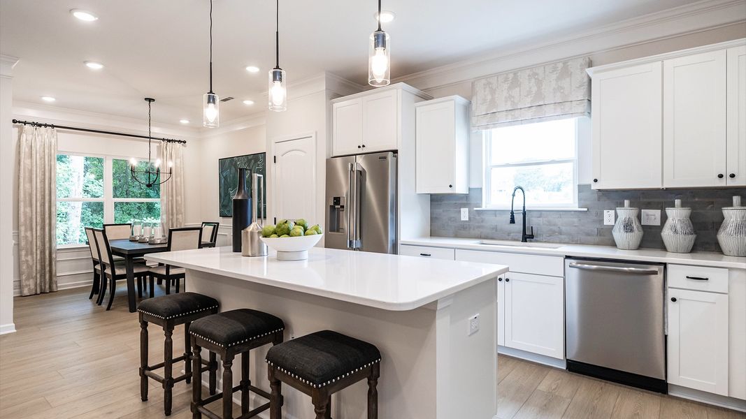Furnished interior view inside a new home in Alder Creek, Benson (Image 8).