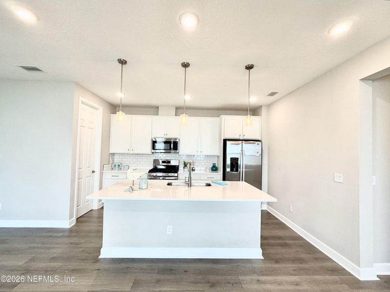 Furnished interior view inside a new home in Seasons at TrailMark, St. Augustine (Image 6).
