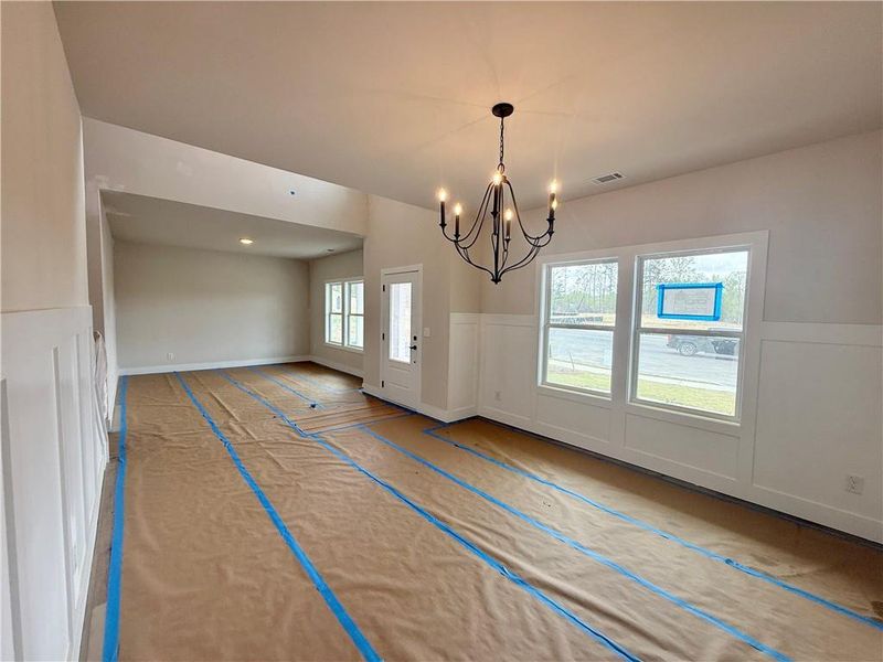 In-progress construction of a new home in , Hoschton, GA (Image 25).