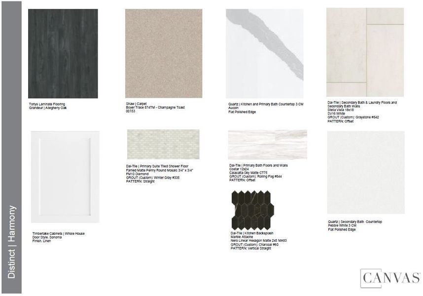 Sample of building materials used in homes in Ridge at Sugar Creek, Indian Land (Image 14). Sample of building materials used in homes in Ridge at Sugar Creek, Indian Land (Image 14).