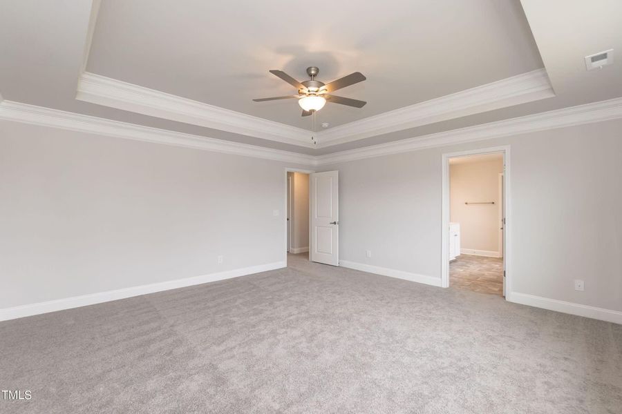 Representative unfurnished interior of a home built from the 2913 by Adams Homes in Hidden Pines, Cameron (Image 28).
