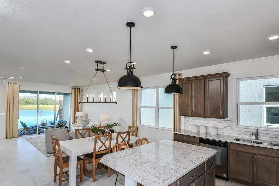 Furnished interior view inside a new home in Del Webb Sunbridge, St. Cloud (Image 8). Furnished interior view inside a new home in Del Webb Sunbridge, St. Cloud (Image 8).