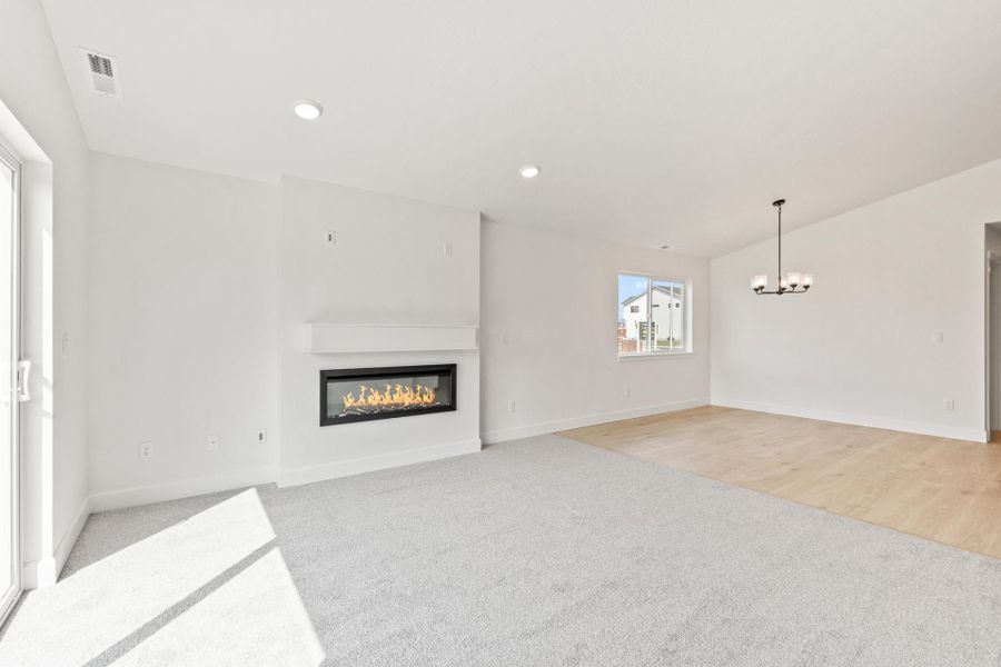 Spacious, unfurnished interior of a new home in Willowbrook, Madras (Image 22). Spacious, unfurnished interior of a new home in Willowbrook, Madras (Image 22).