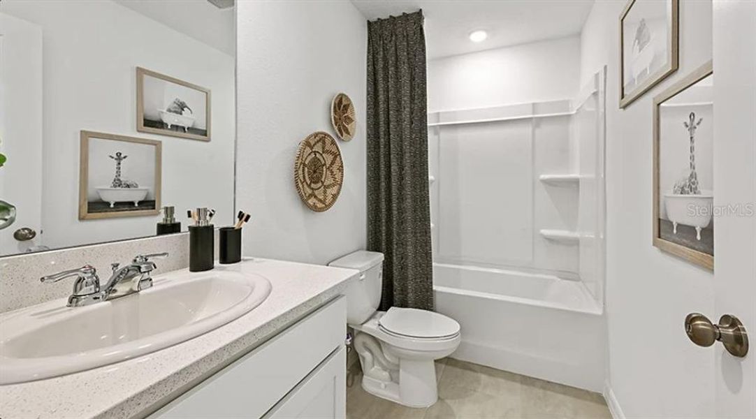 Furnished interior view inside a new home in Waterstone Townhomes, Groveland (Image 12).