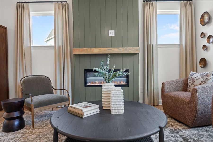 Representative furnished interior of a home built from the The Mitchell Exterior by Davidson Homes LLC in Summers Walk, Davidson (Image 26).
