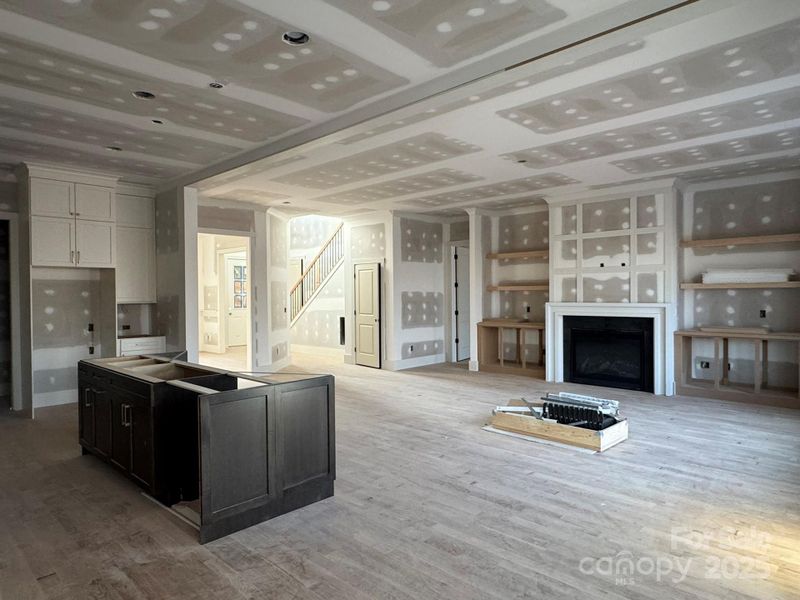 In-progress construction of a new home in , Hickory, NC (Image 28).