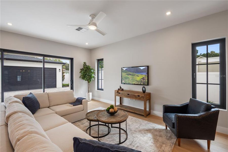 Furnished interior view inside a new home in College Park, Orlando (Image 28).