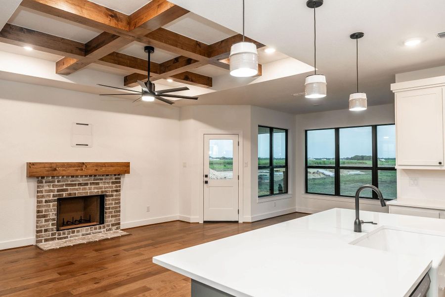 Furnished interior view inside a new home in , East Bernard (Image 5).