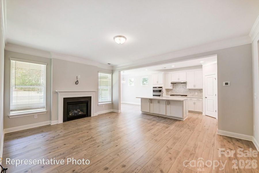 Spacious, unfurnished interior of a new home in Heritage - 55+ Community, Indian Trail (Image 30).