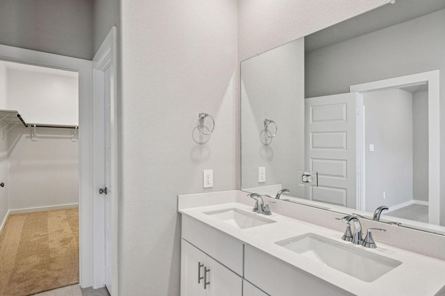 Photo is not of the actual home, but is an inspirational photo of builder’s model home and may depict options, furnishings, and/or decorator features that are not included