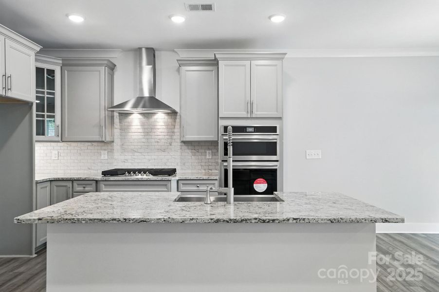 Furnished interior view inside a new home in Villas at Prestwick, Mooresville (Image 8).