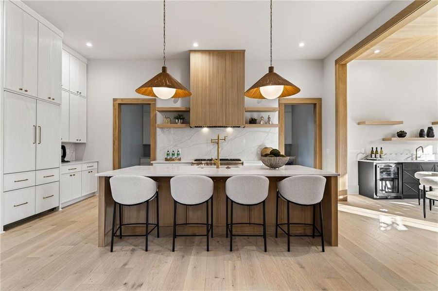 Furnished interior view inside a new home in , Atlanta (Image 11).