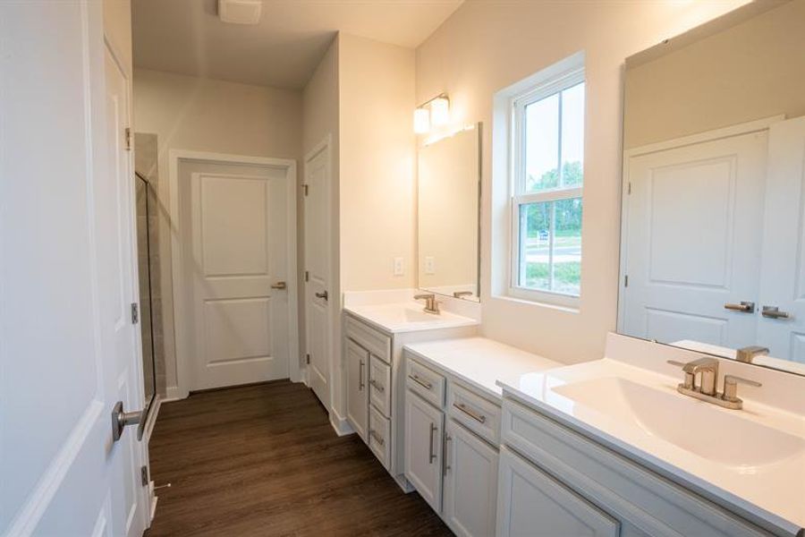 Furnished interior view inside a new home in Spring Branch Townhomes, Smyrna (Image 4).
