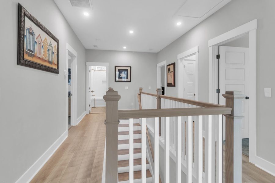 Furnished interior view inside a new home in , Charleston (Image 6).