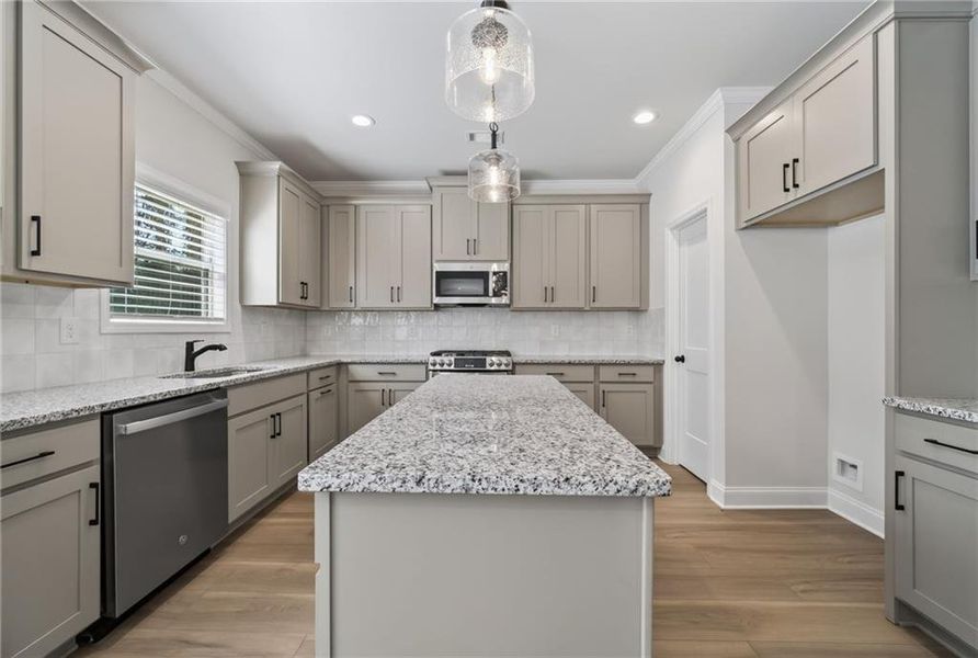 Furnished interior view inside a new home in , Loganville (Image 7).