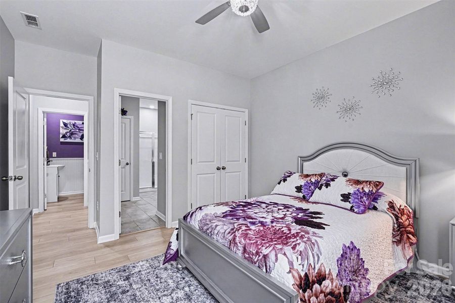 Furnished interior view inside a new home in Falls Cove at Lake Norman, Troutman (Image 18).