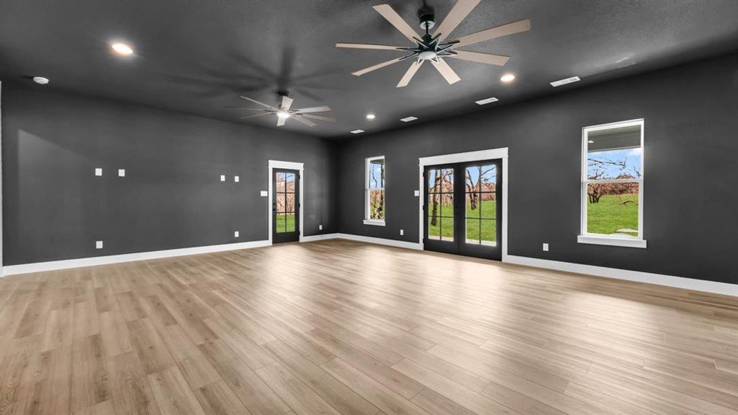 Spacious, unfurnished interior of a new home in Parallel Pastures, Poolville (Image 25). Spacious, unfurnished interior of a new home in Parallel Pastures, Poolville (Image 25).