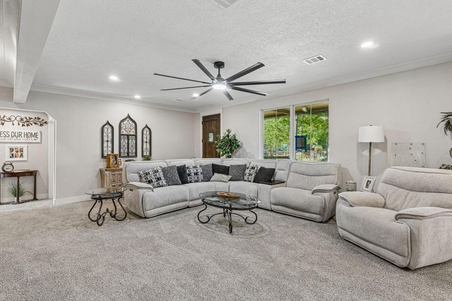 Furnished interior view inside a new home in , New Caney (Image 4).