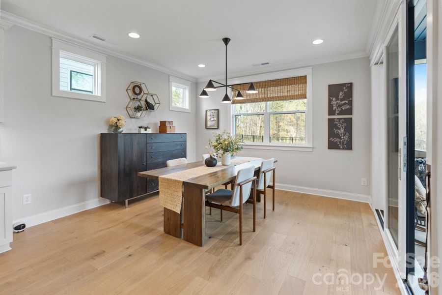 Furnished interior view inside a new home in Amara Chase, Huntersville (Image 33).